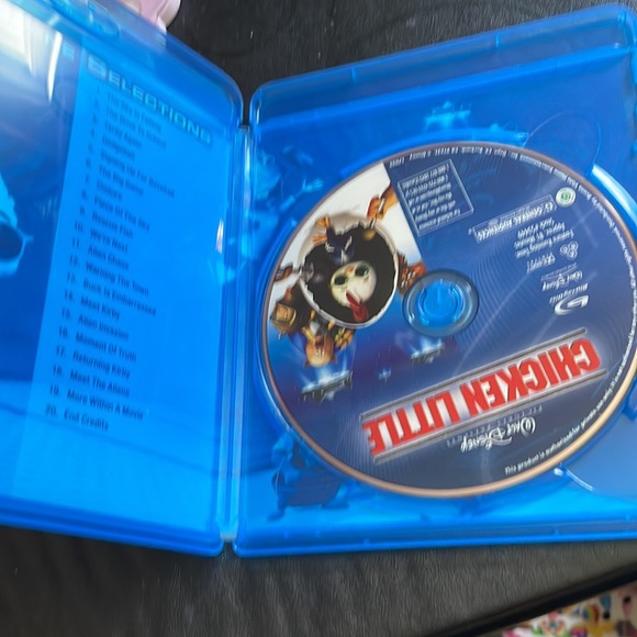 Chicken Little Disney Blu-Ray DVD GUC - Picture 2 of 4